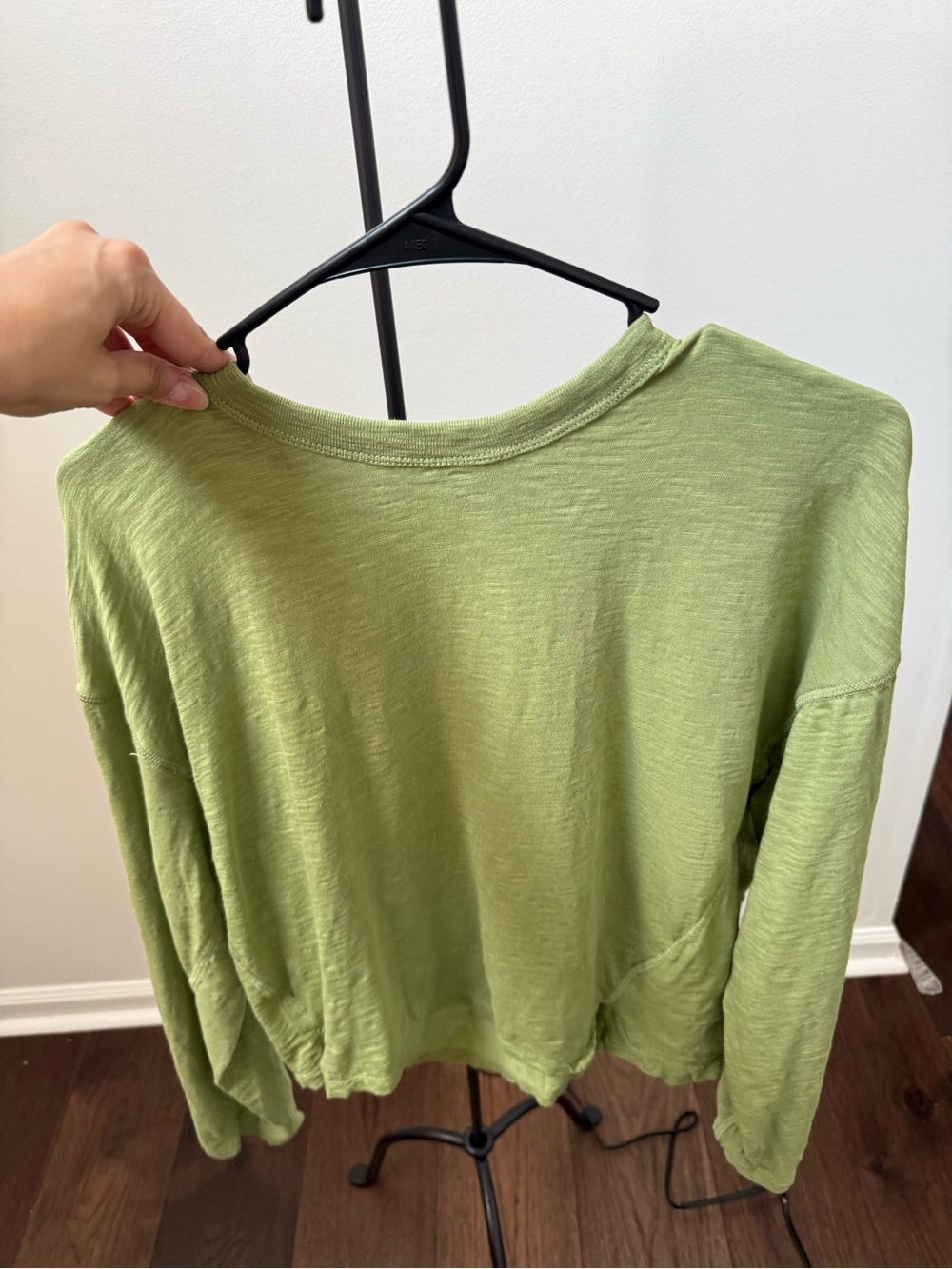 Madewell Moss Green Long Sleeve Tee